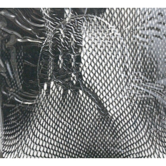 Butterfly Print Ladies Fishnet Tights Stockings with Large Diamond Shape - Picture 5 of 7